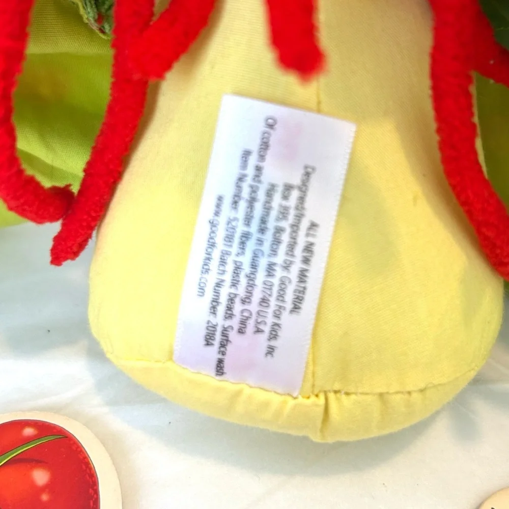 Strawberry Doll with Red Hair and Good‎ For You Healthy Eating Food Accessories